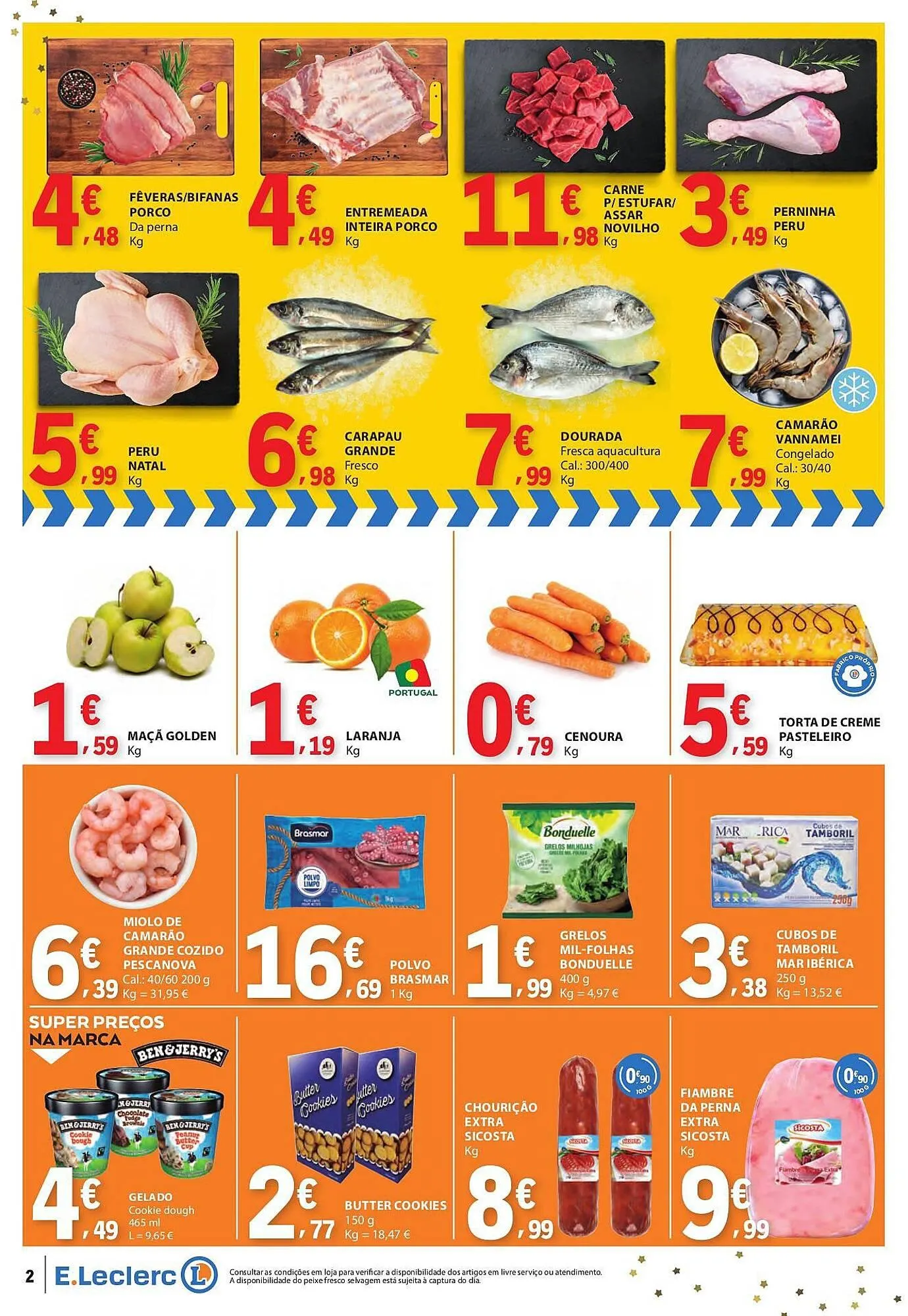 Folheto Folheto E.Leclerc de 12 de dezembro até 14 de dezembro 2025 - Pagina 2