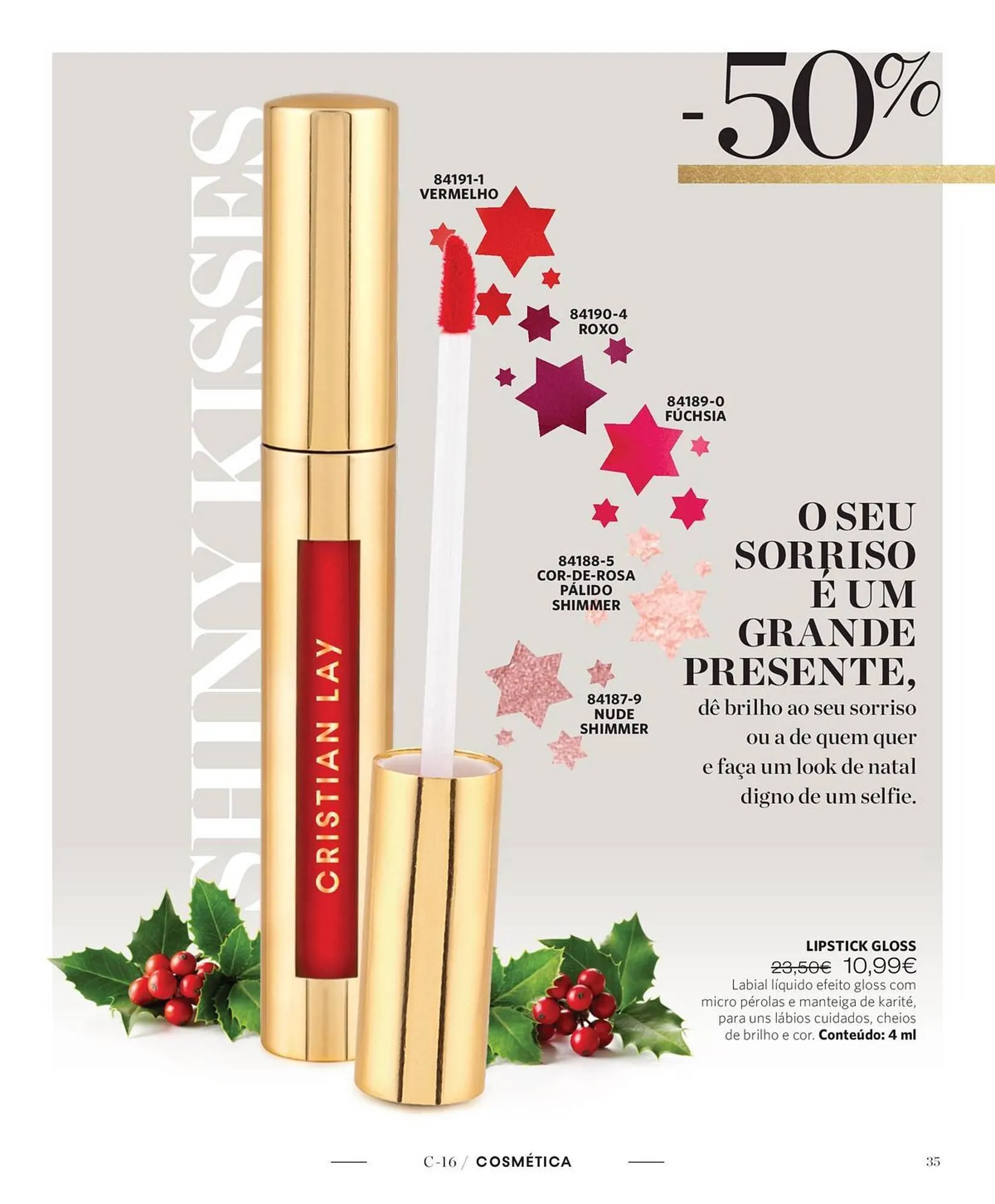 Folheto Folheto Cristian Lay de 13 de novembro até 3 de dezembro 2023 - Pagina 35