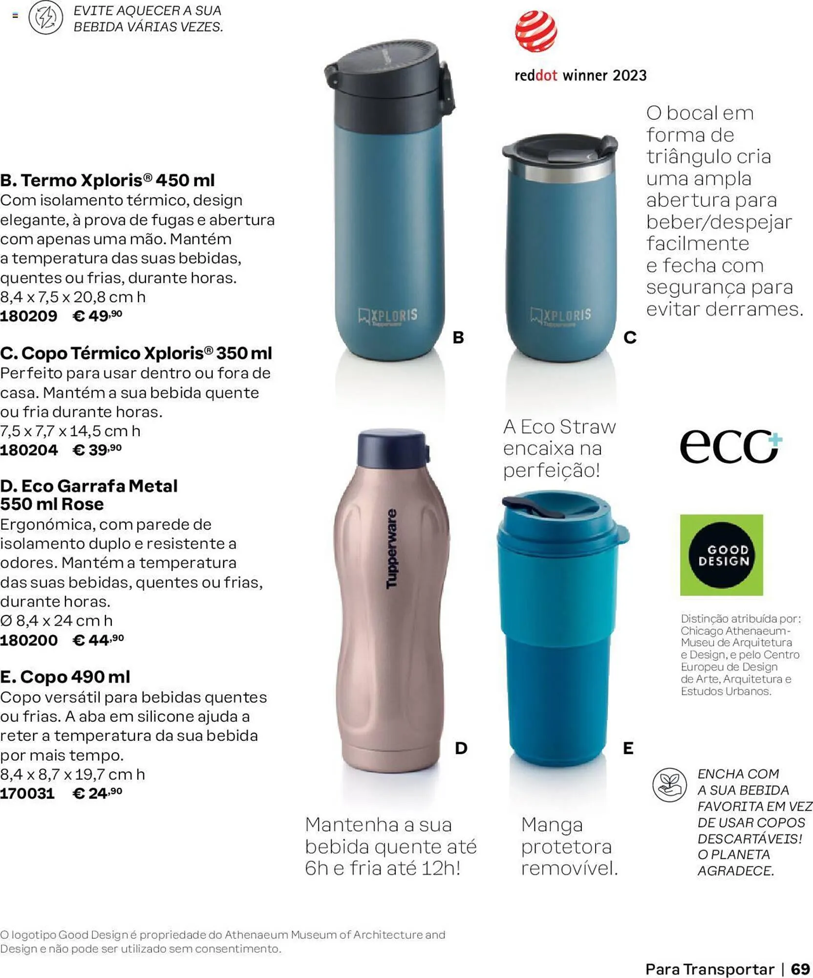 Folheto Folheto Tupperware de 5 de março até 31 de agosto 2024 - Pagina 69