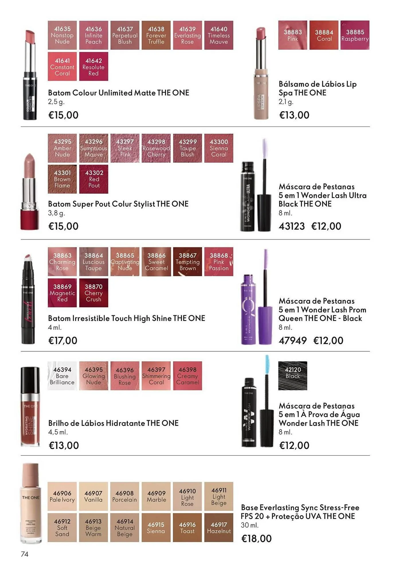 Folheto Catálogo Oriflame de 12 de novembro até 2 de dezembro 2025 - Pagina 74