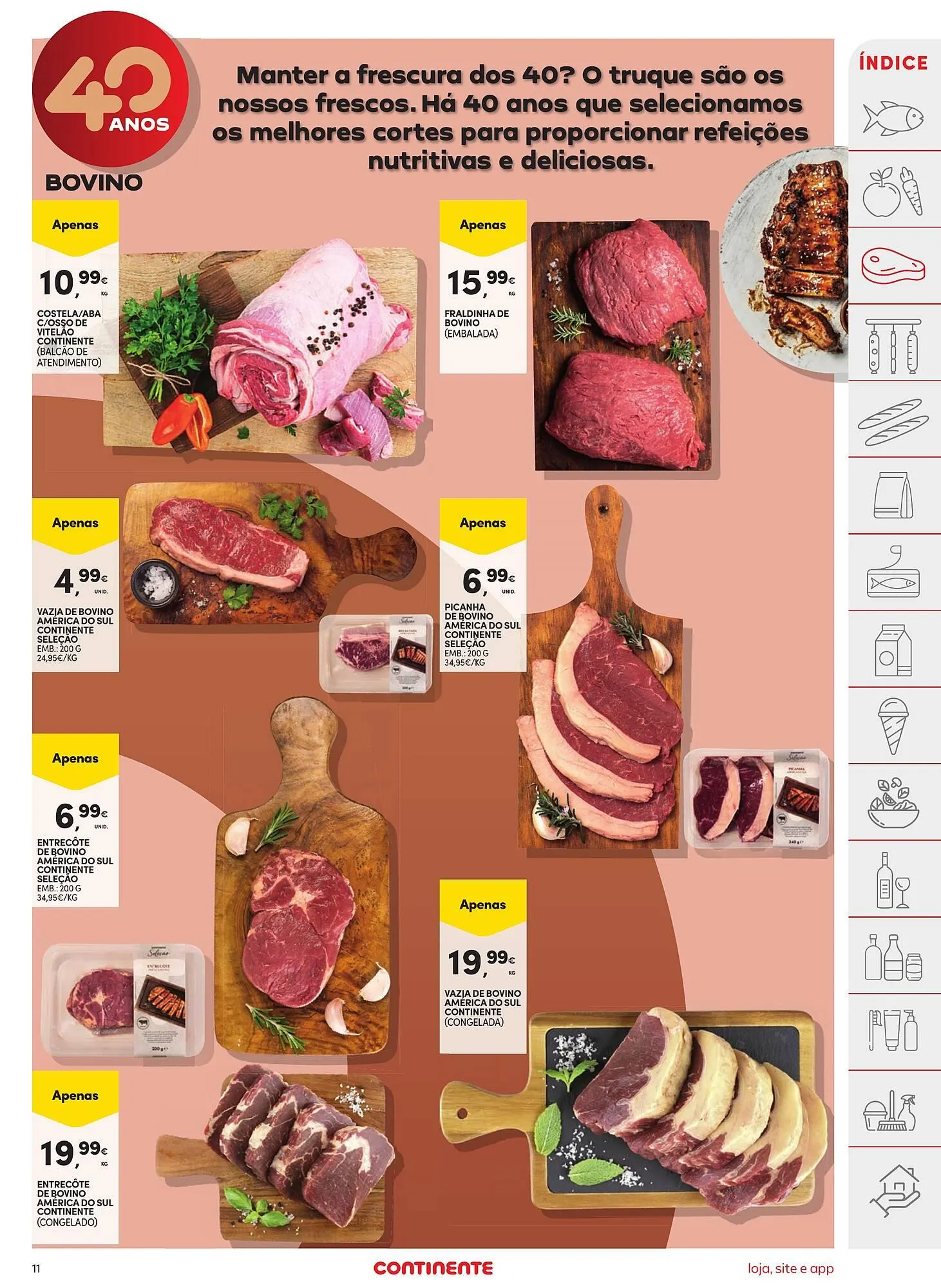Folheto Folheto Continente de 18 de março até 24 de março 2025 - Pagina 11