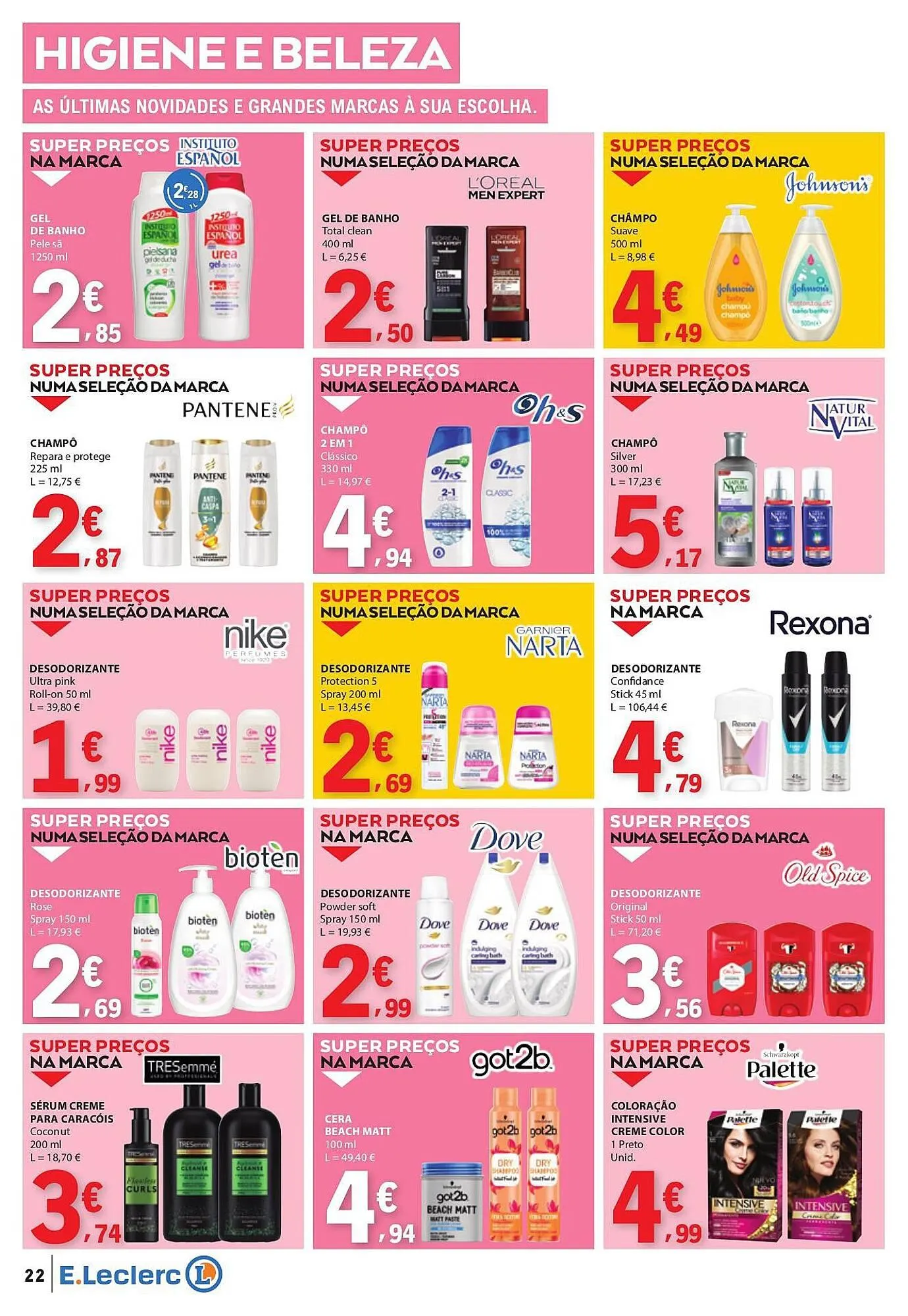 Folheto Folheto E.Leclerc de 15 de janeiro até 21 de janeiro 2026 - Pagina 22