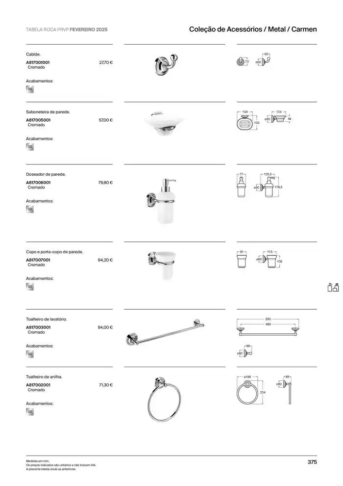 Folheto Soluções de Banho  de 6 de janeiro até 31 de dezembro 2025 - Pagina 377