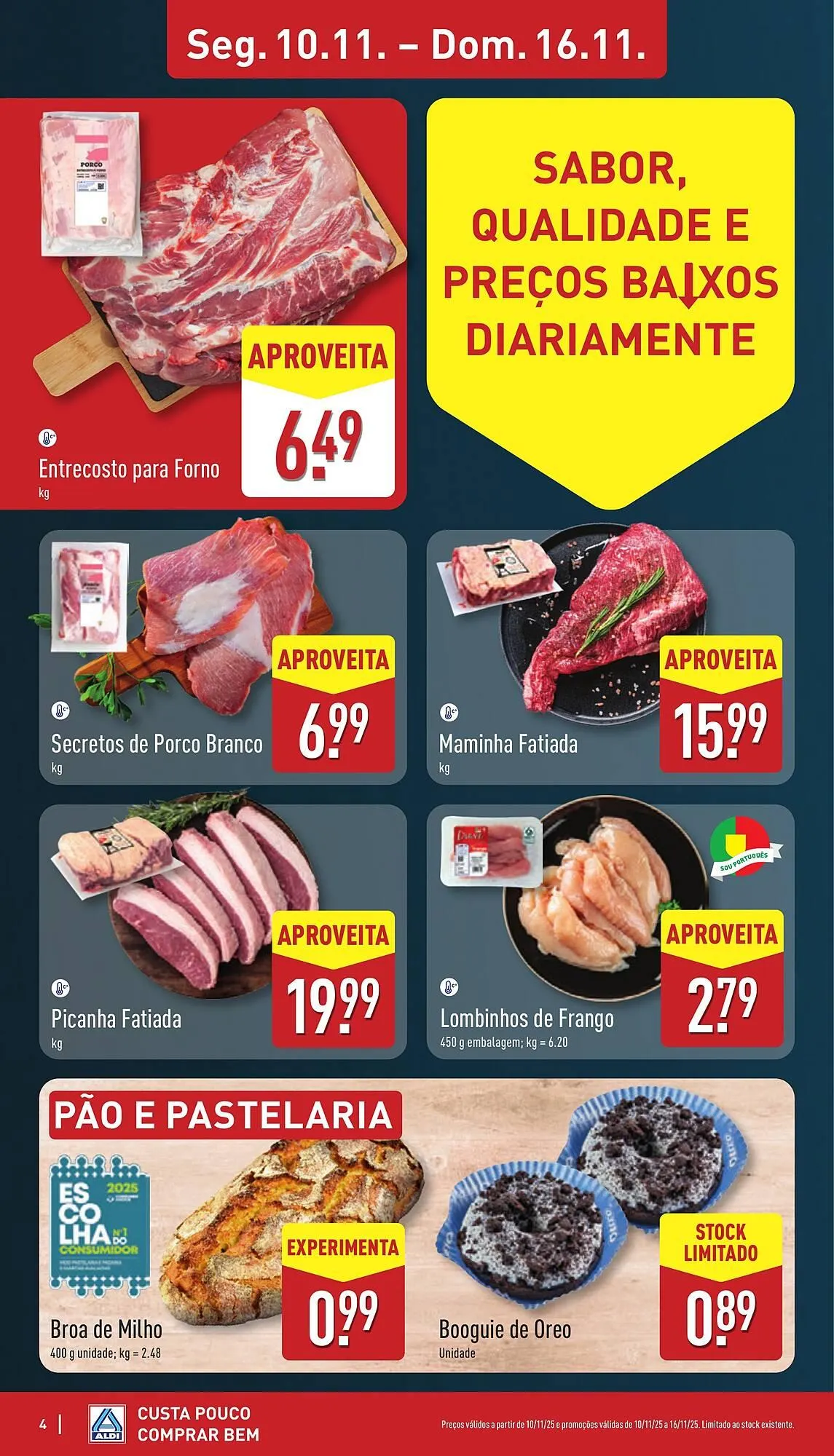 Folheto Folheto ALDI de 10 de novembro até 16 de novembro 2025 - Pagina 4