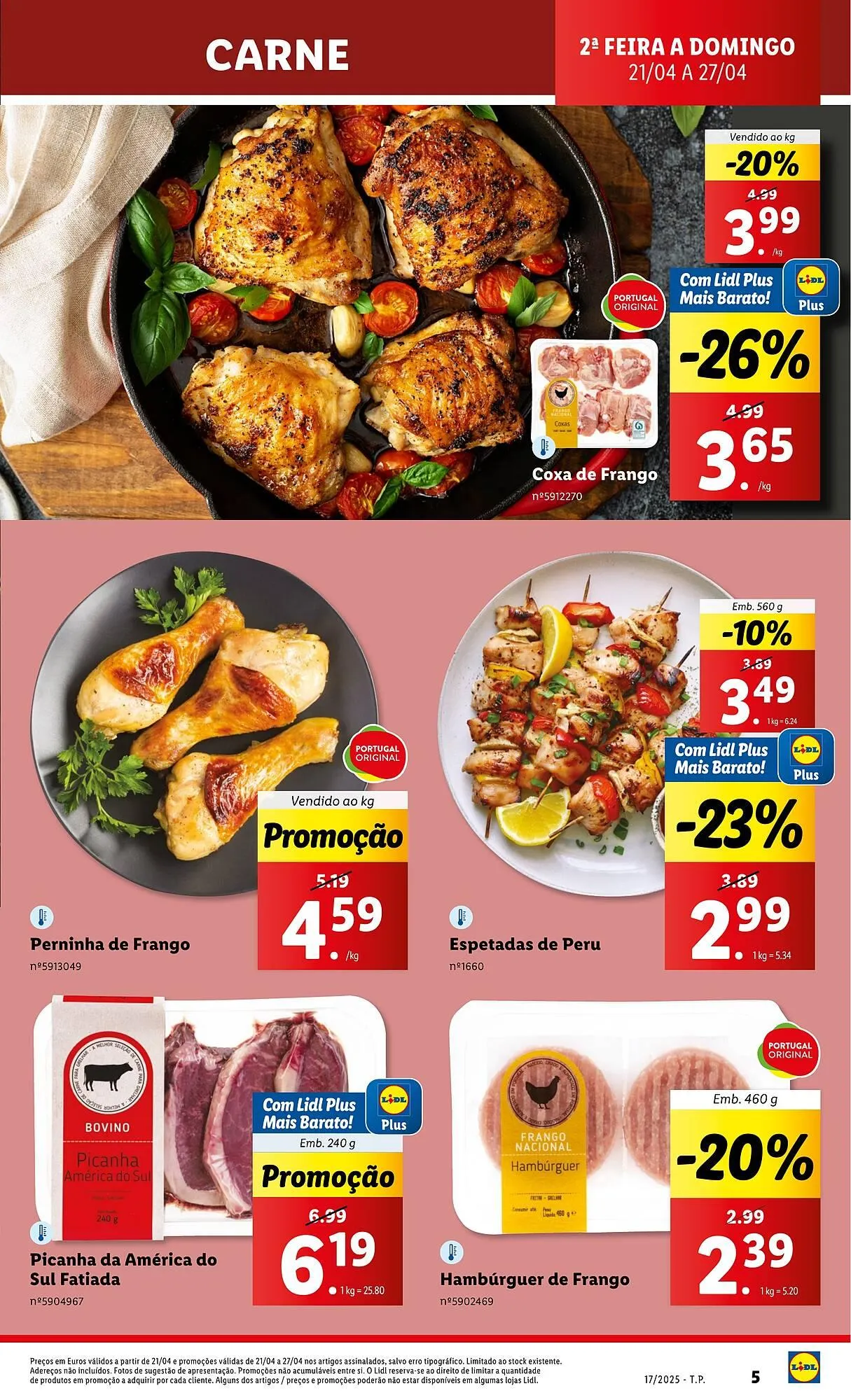 Folheto Folheto Lidl de 21 de abril até 27 de abril 2025 - Pagina 5