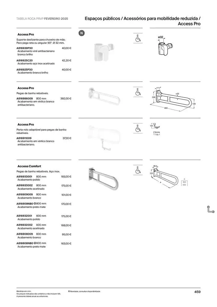 Folheto Soluções de Banho de 6 de janeiro até 31 de dezembro 2025 - Pagina 461