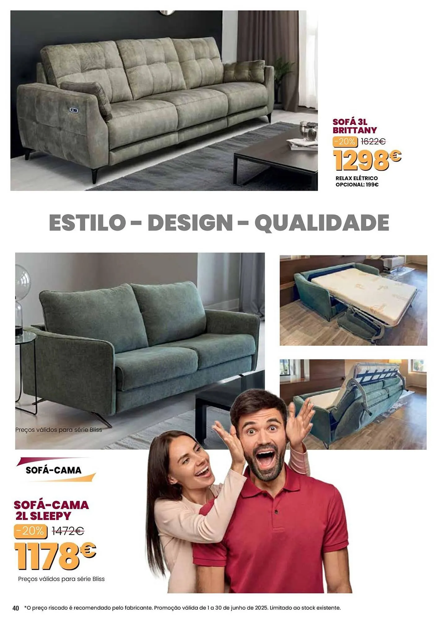 Folheto Folheto Hiper Centro do Móvel de 3 de junho até 30 de junho 2025 - Pagina 40