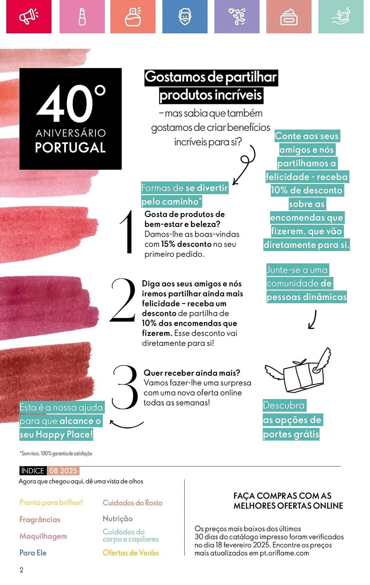 Folheto Folheto Oriflame de 25 de maio até 14 de junho 2025 - Pagina 2