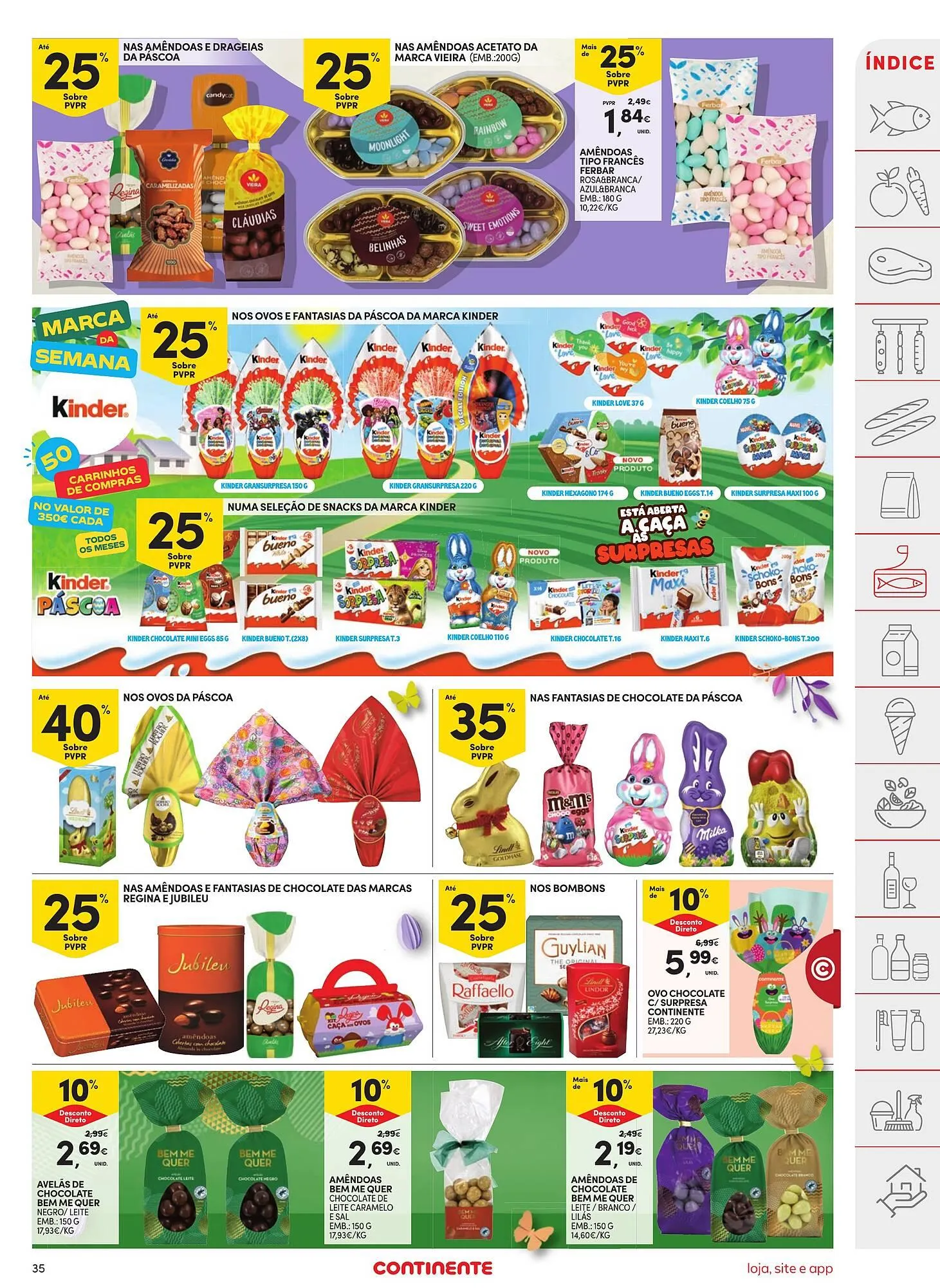 Folheto Folheto Continente de 15 de abril até 21 de abril 2025 - Pagina 35