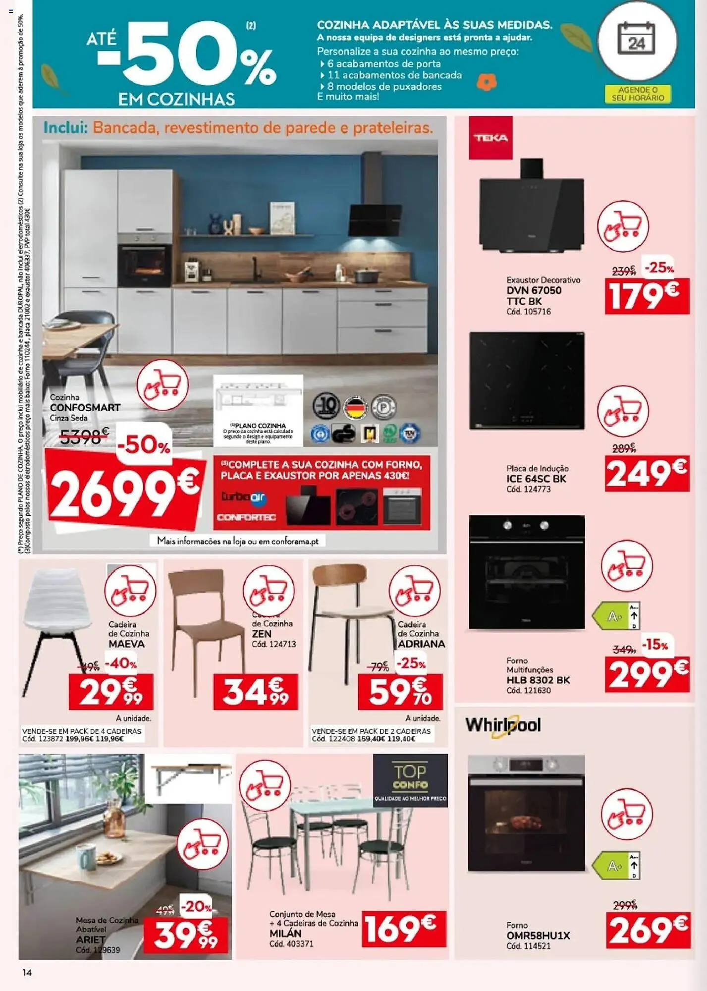 Folheto Folheto Conforama de 26 de março até 30 de abril 2026 - Pagina 14