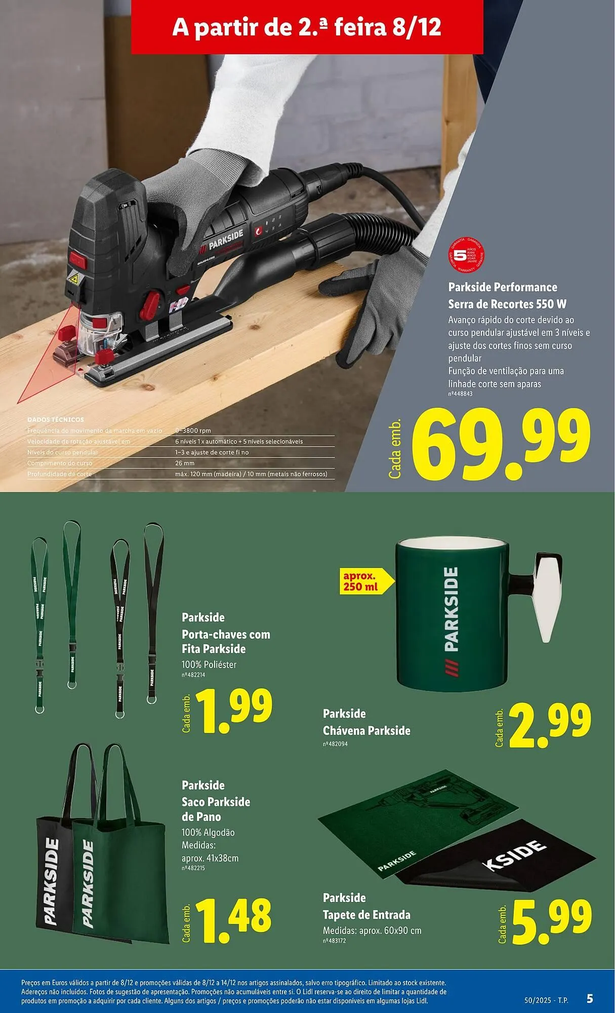 Folheto Folheto Lidl de 8 de dezembro até 14 de dezembro 2025 - Pagina 5