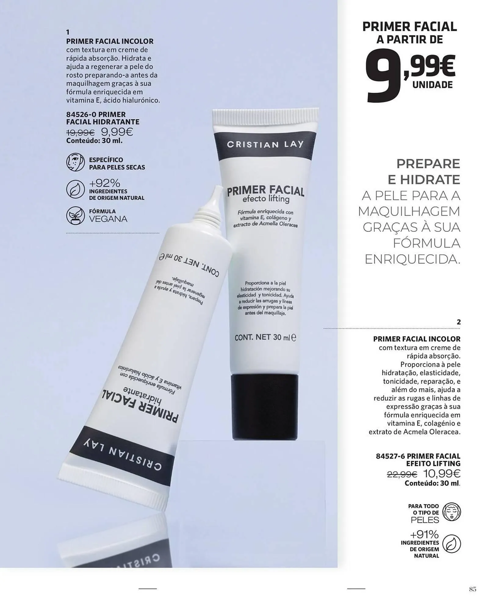 Folheto Catálogo Cristian Lay de 29 de setembro até 19 de outubro 2025 - Pagina 85
