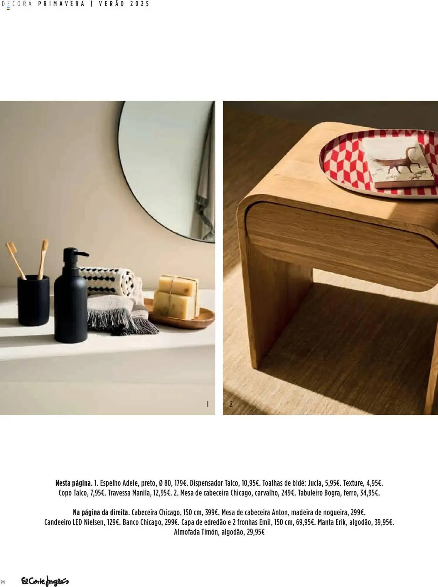 Folheto Folheto El Corte Inglés de 19 de maio até 1 de setembro 2025 - Pagina 94