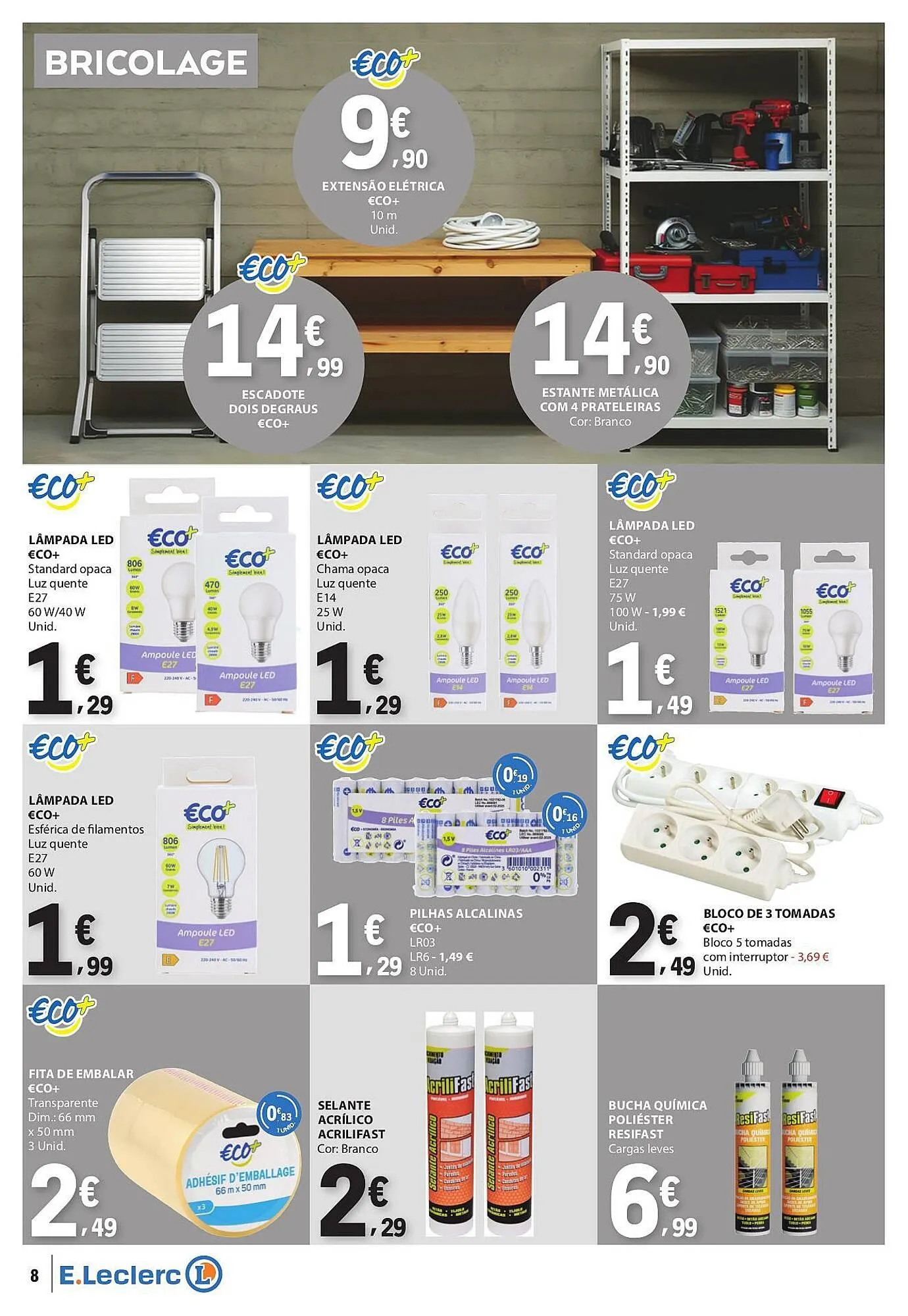 Folheto Folheto E.Leclerc de 12 de março até 25 de março 2026 - Pagina 8