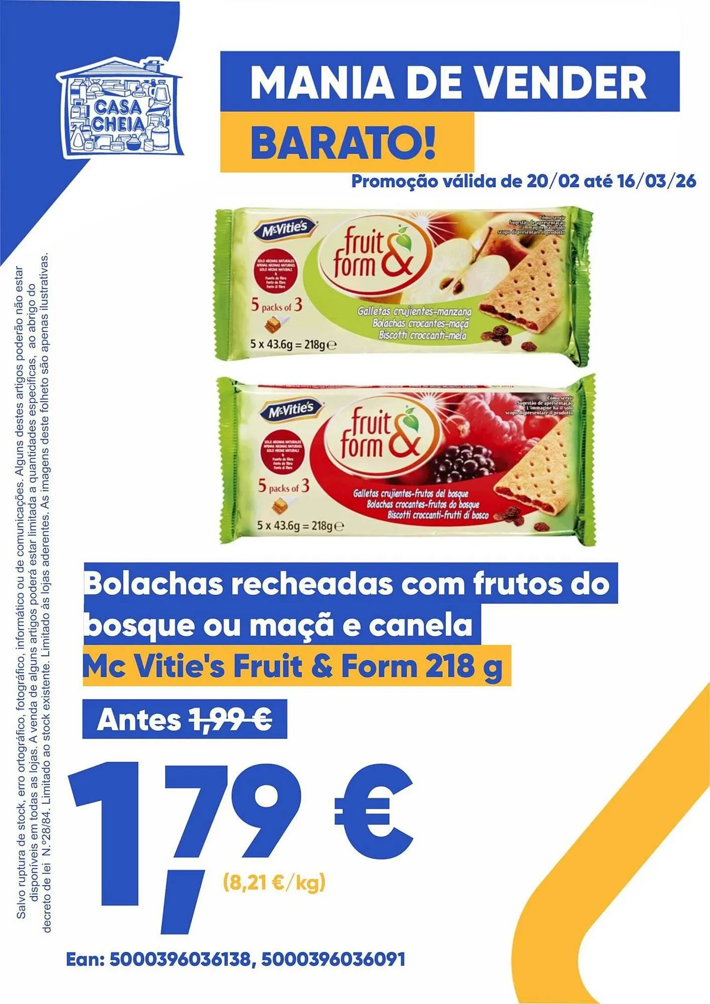 Folheto Folheto Casa Cheia de 20 de fevereiro até 23 de março 2026 - Pagina 2