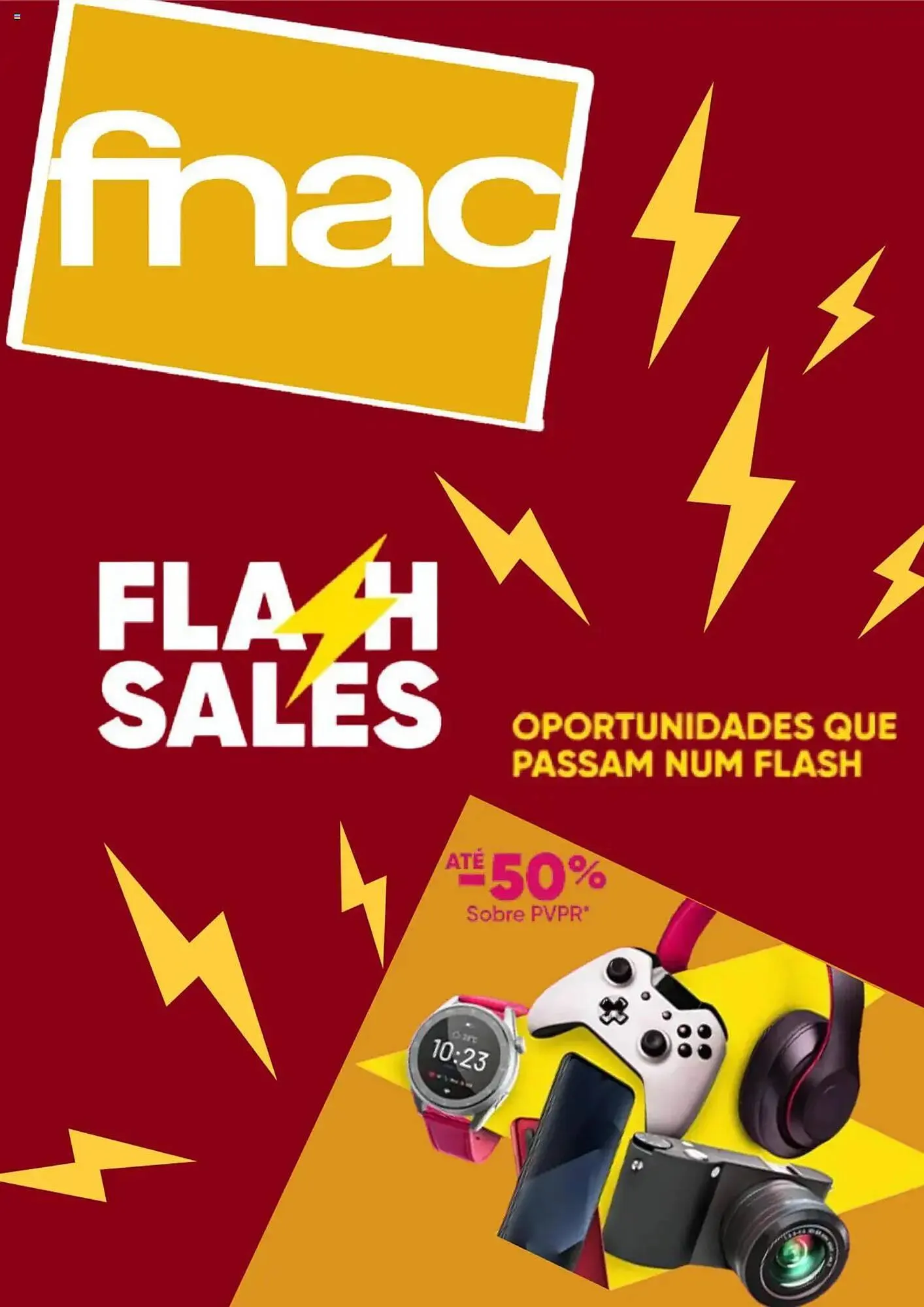 Folheto Folheto Fnac de 27 de julho até 28 de agosto 2025 - Pagina 1