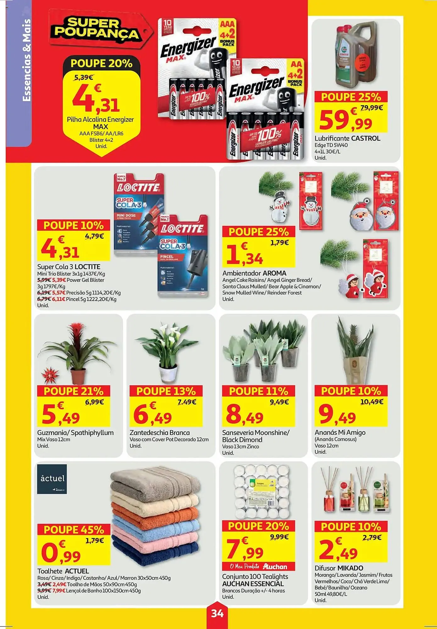 Folheto Folheto Auchan de 11 de dezembro até 18 de dezembro 2025 - Pagina 34