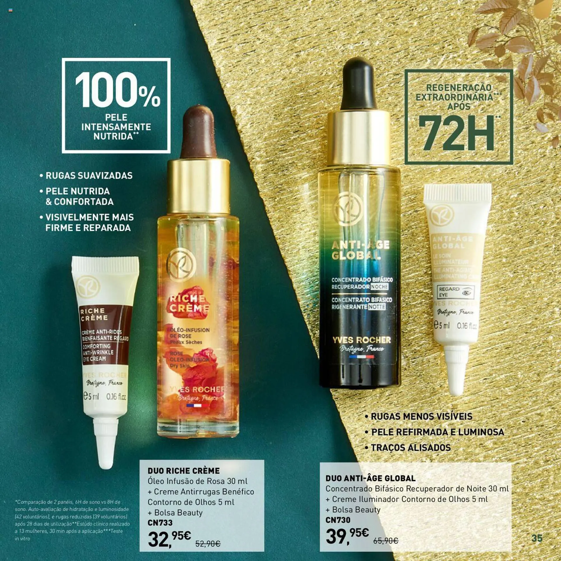 Folheto Folheto Yves Rocher de 18 de outubro até 27 de dezembro 2023 - Pagina 35