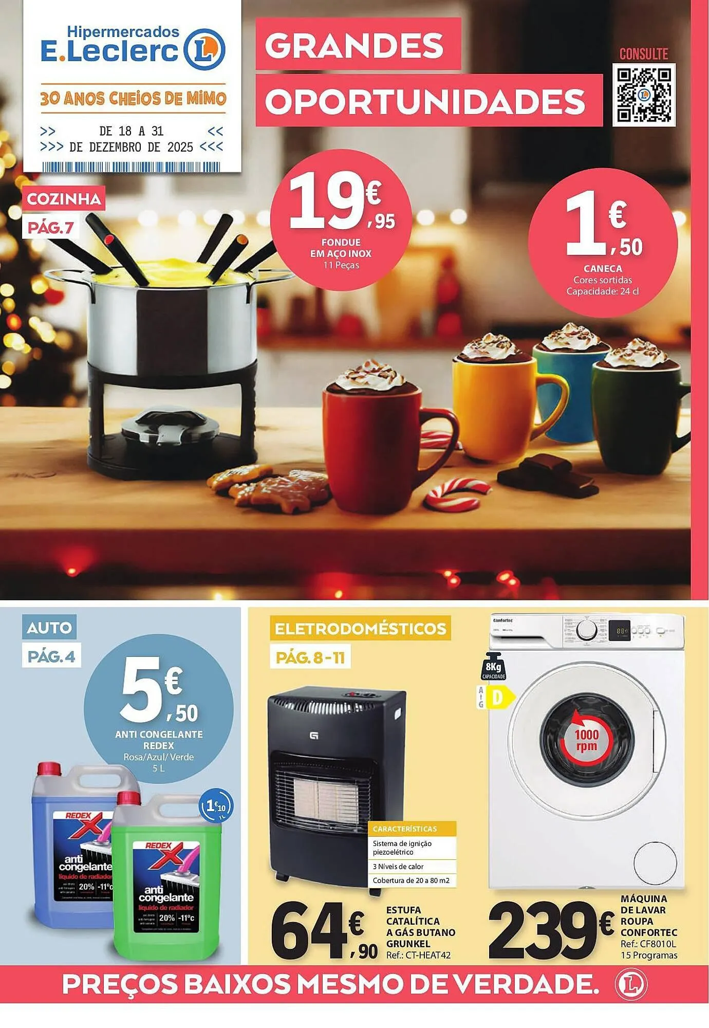 Folheto Folheto E.Leclerc de 18 de dezembro até 31 de dezembro 2025 - Pagina 1