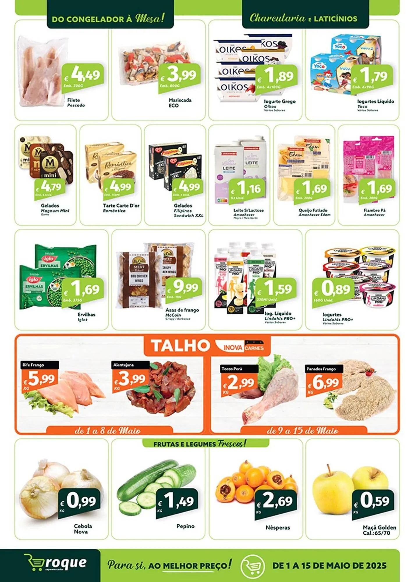 Folheto Folheto Roque Supermercados de 1 de maio até 15 de maio 2025 - Pagina 2