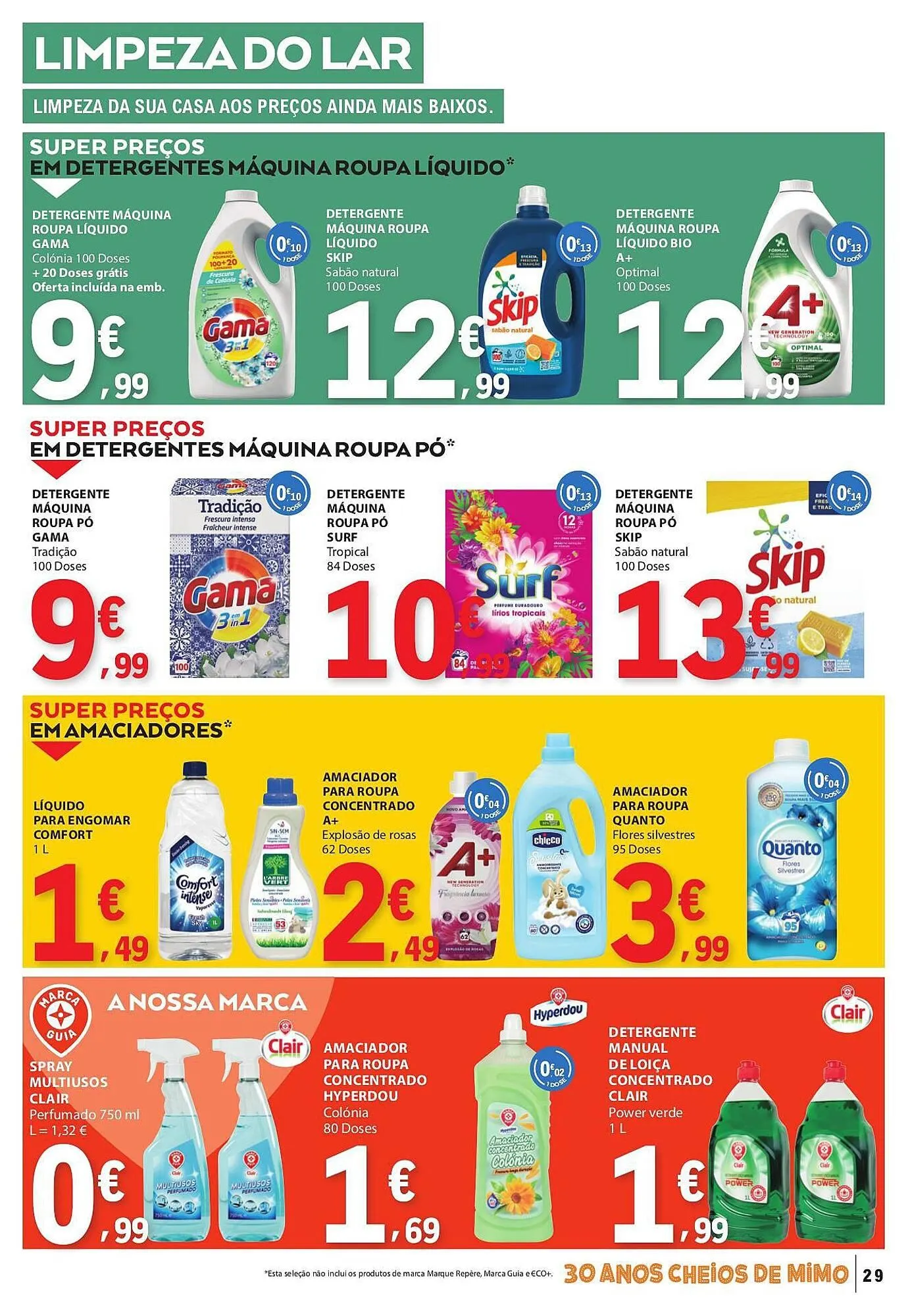 Folheto Folheto E.Leclerc de 19 de fevereiro até 25 de fevereiro 2026 - Pagina 29