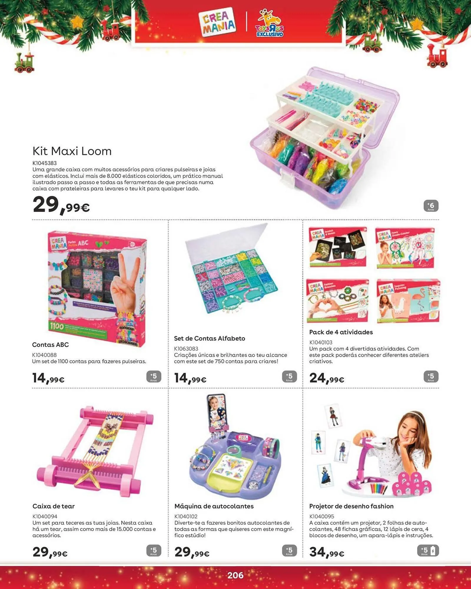 Folheto Catálogo Toys R Us de 5 de novembro até 5 de janeiro 2026 - Pagina 206