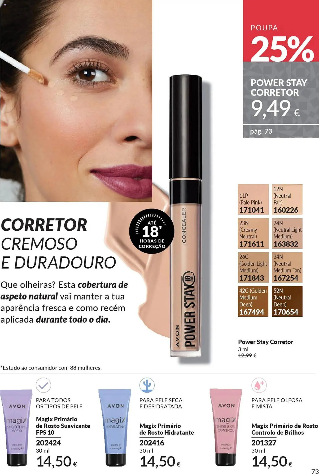 Folheto Catálogo Avon de 1 de novembro até 1 de dezembro 2025 - Pagina 73