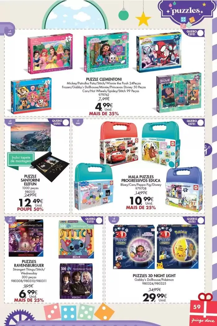 Folheto Descubra ofertas atrativas de 20 de novembro até 6 de janeiro 2025 - Pagina 54