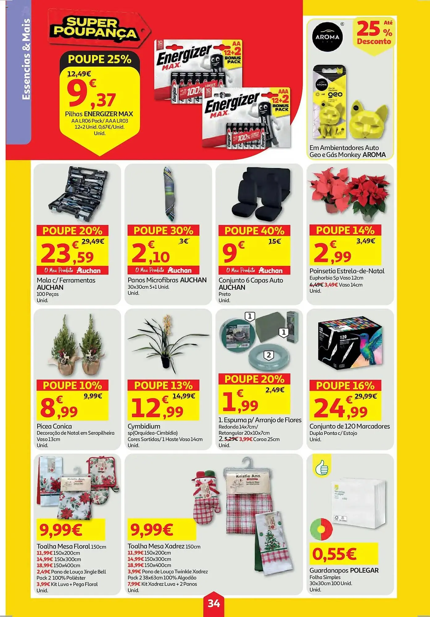 Folheto Folheto Auchan de 4 de dezembro até 11 de dezembro 2025 - Pagina 34