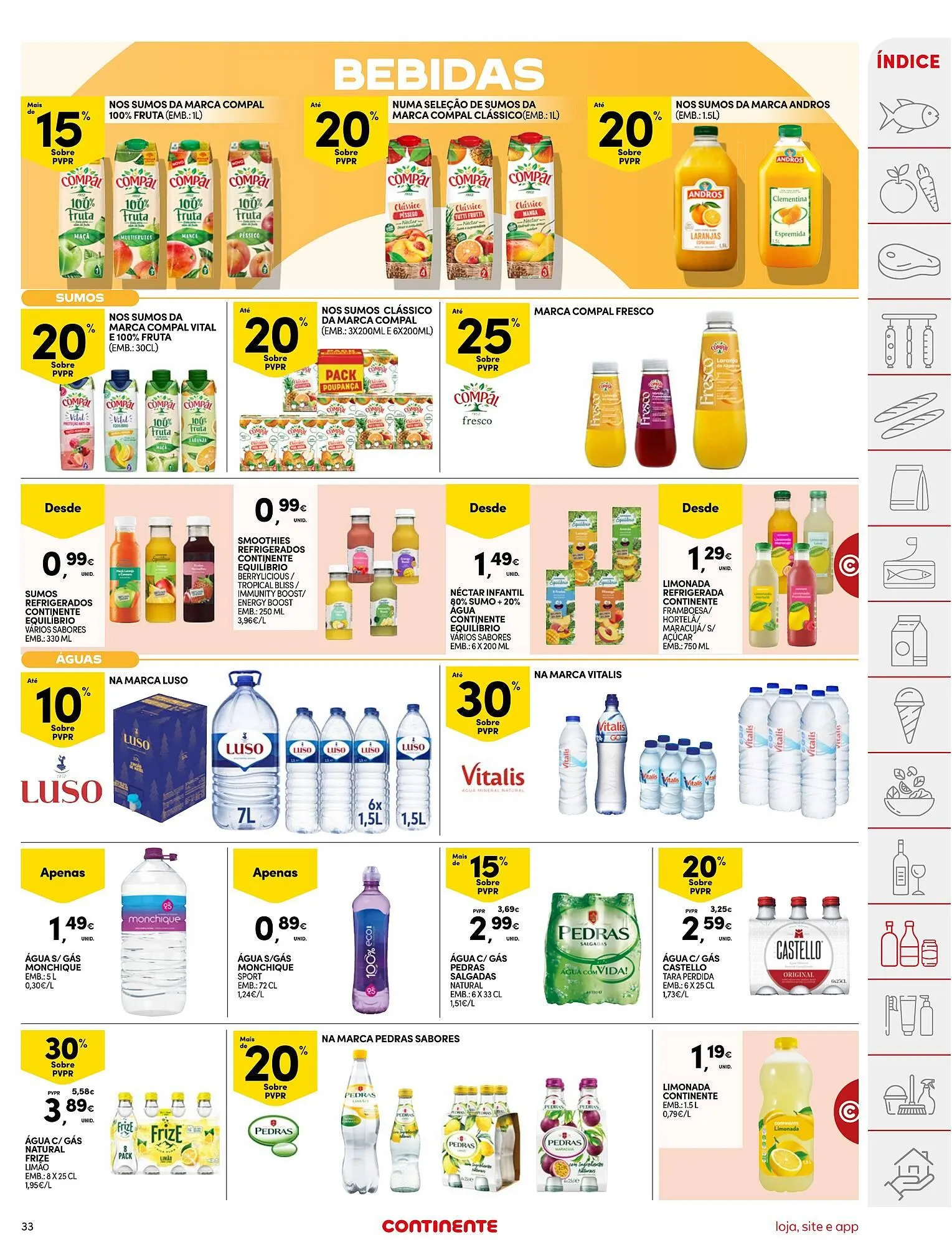 Folheto Folheto Continente de 27 de janeiro até 2 de fevereiro 2026 - Pagina 33