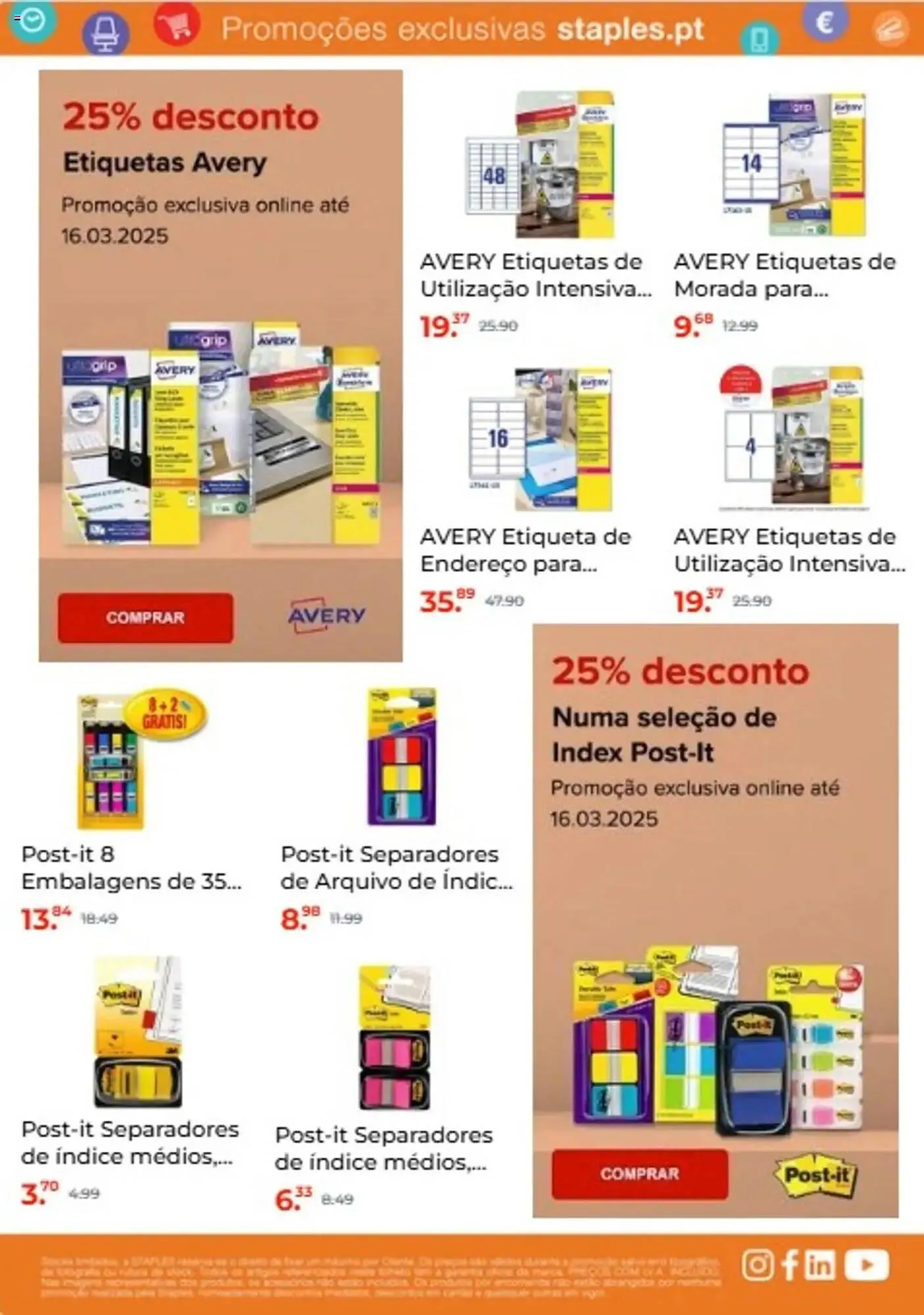 Folheto Folheto Staples de 26 de fevereiro até 16 de março 2025 - Pagina 4