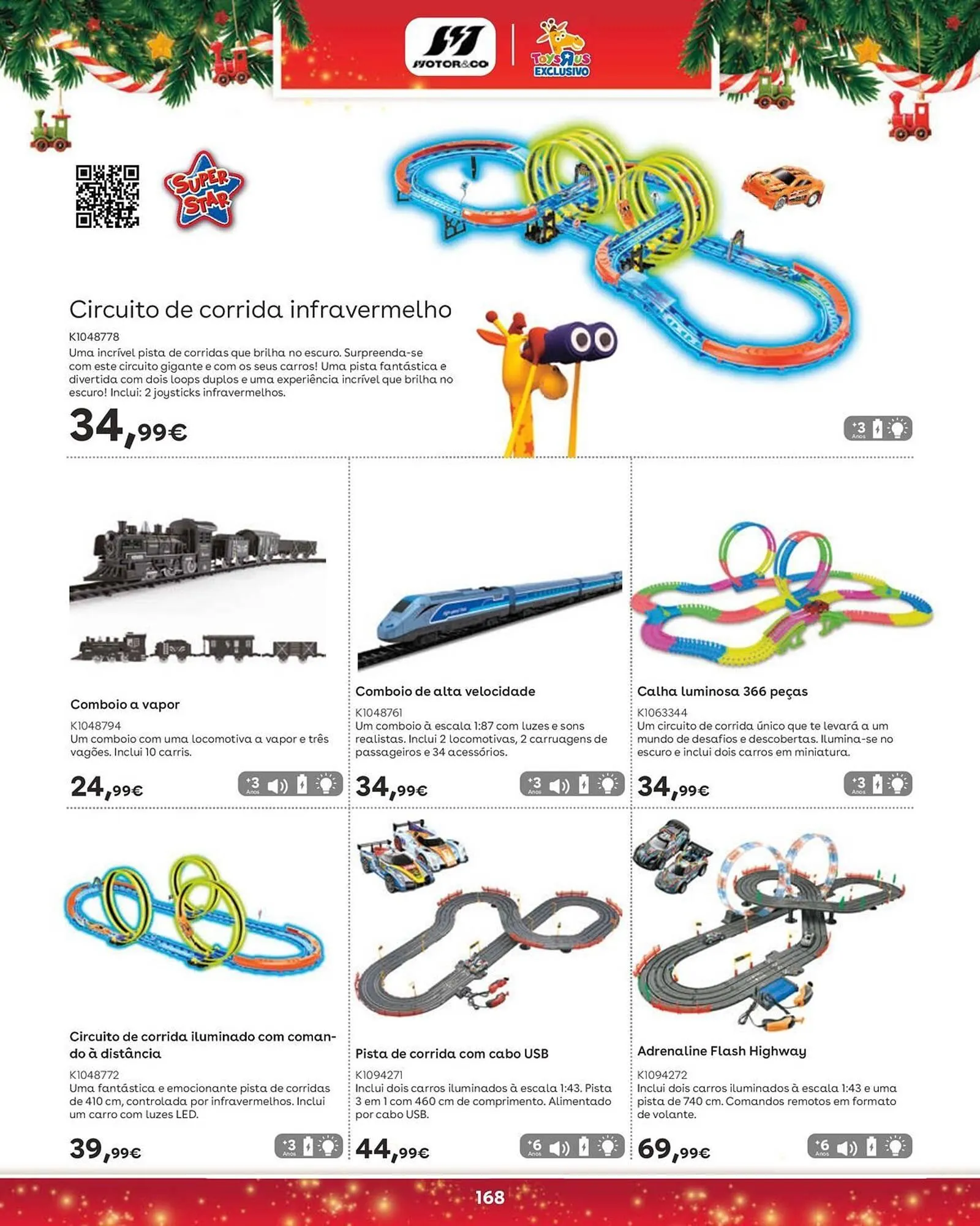 Folheto Catálogo Toys R Us de 5 de novembro até 5 de janeiro 2026 - Pagina 168