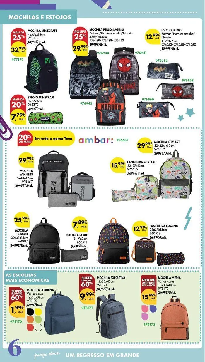 Folheto Folheto Pingo Doce de 6 de agosto até 23 de setembro 2024 - Pagina 20