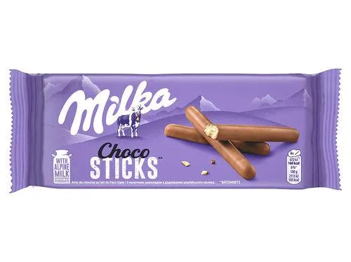 bolachas milka choco sticks 112g
