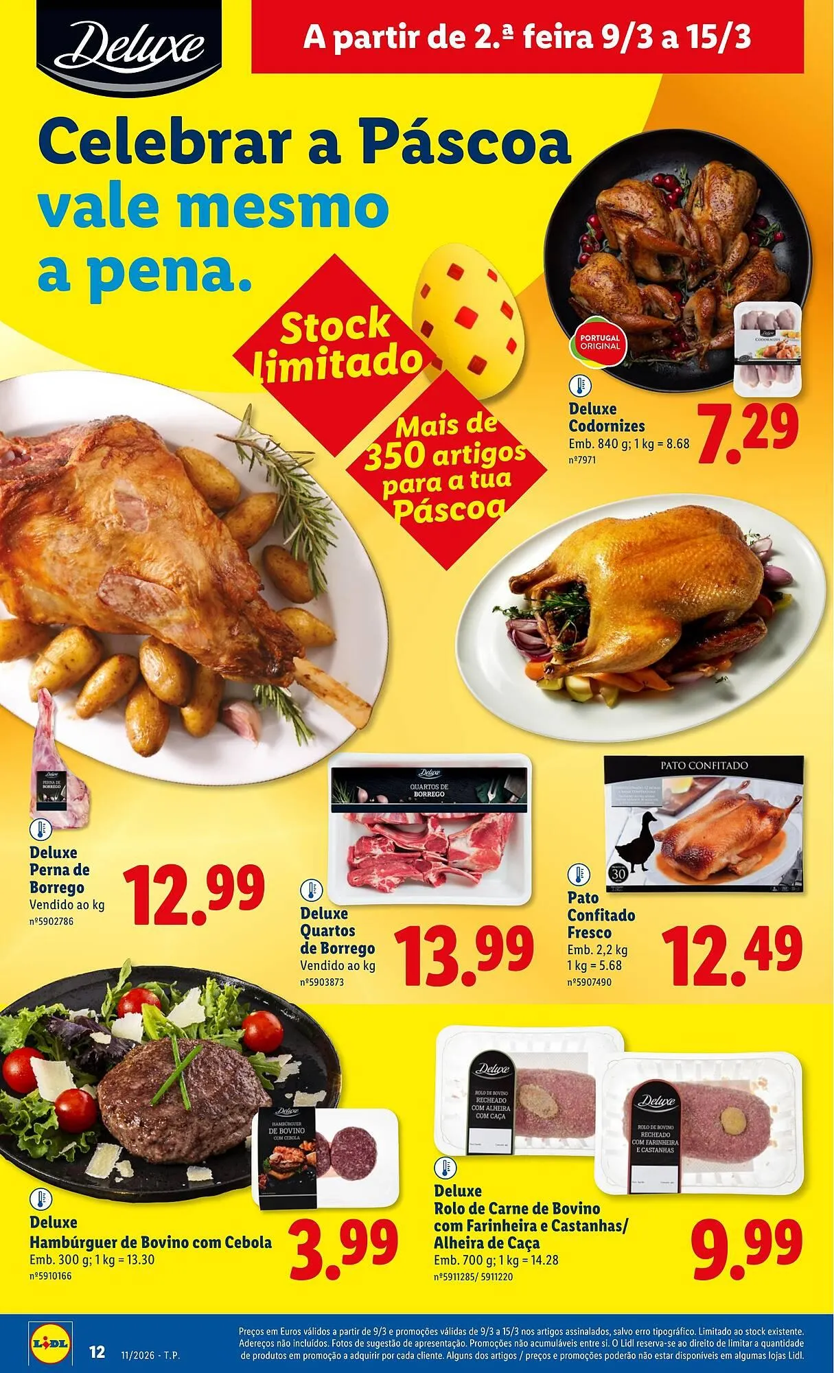 Folheto Folheto Lidl de 9 de março até 15 de março 2026 - Pagina 12