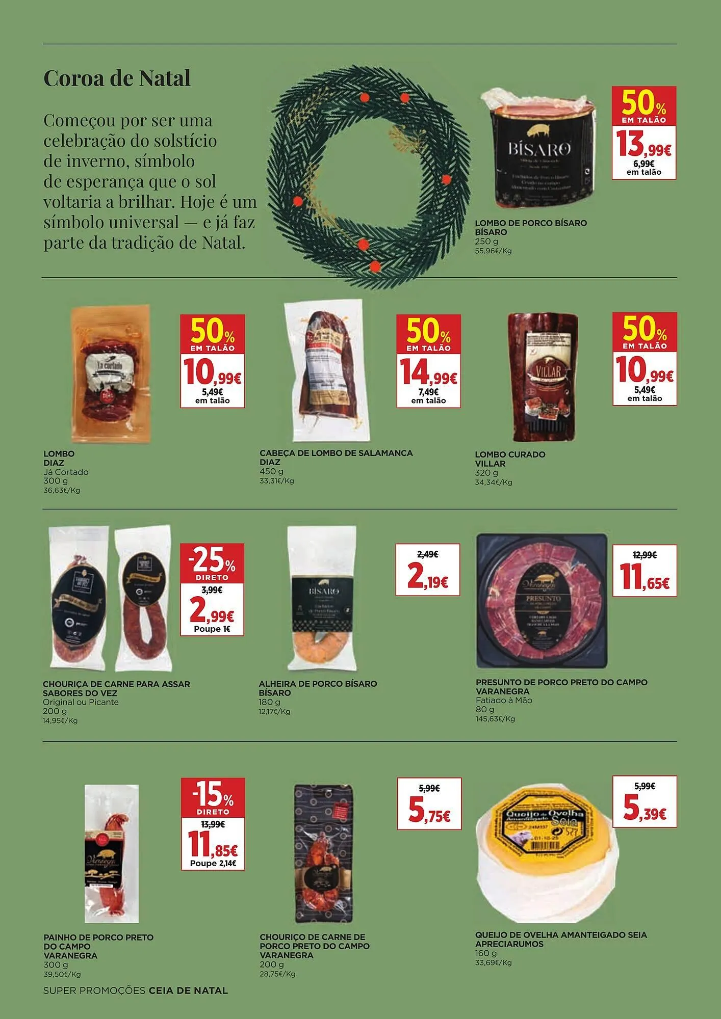 Folheto Folheto Supercor de 5 de dezembro até 24 de dezembro 2025 - Pagina 12
