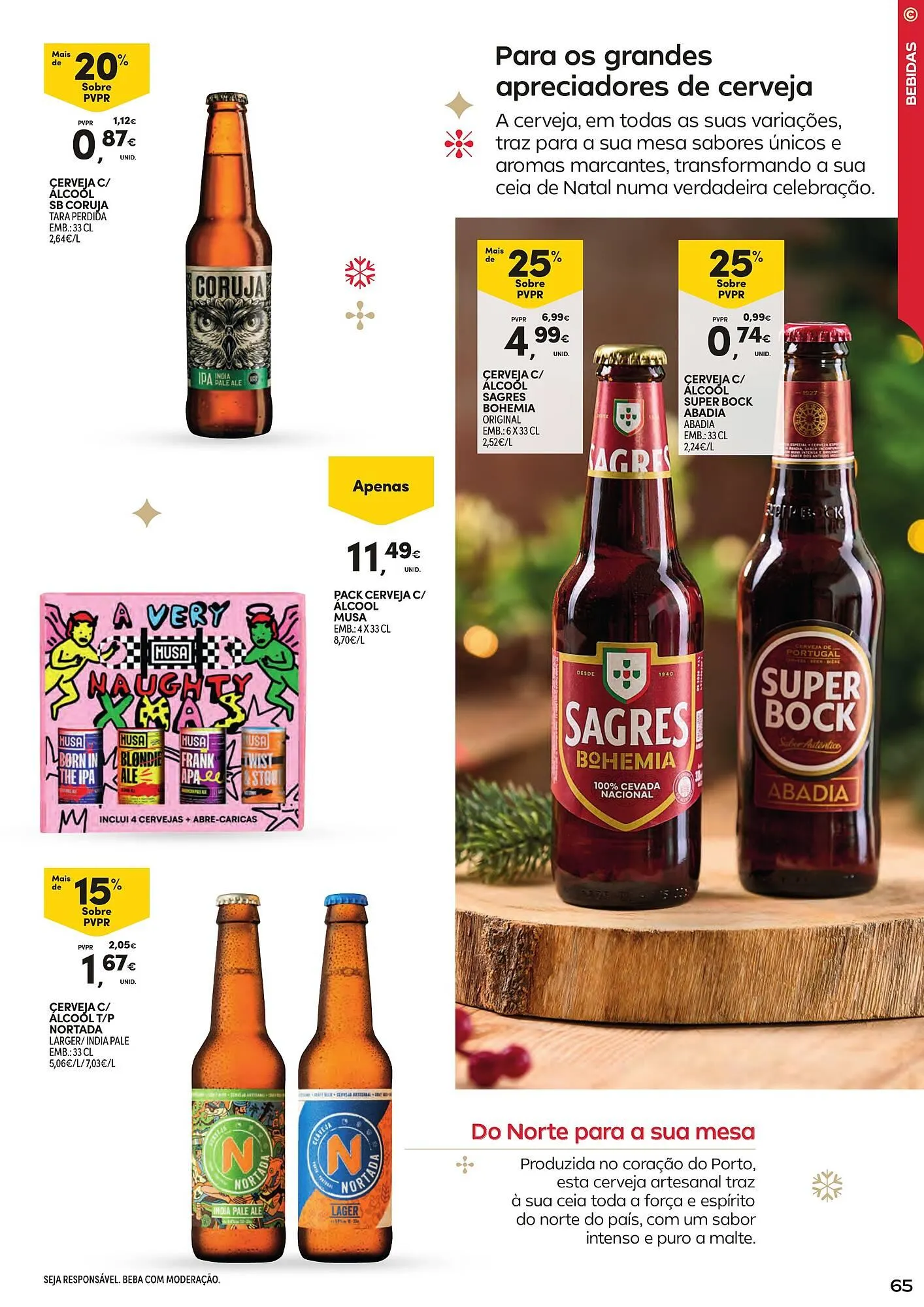 Folheto Folheto Continente de 18 de novembro até 24 de dezembro 2025 - Pagina 65