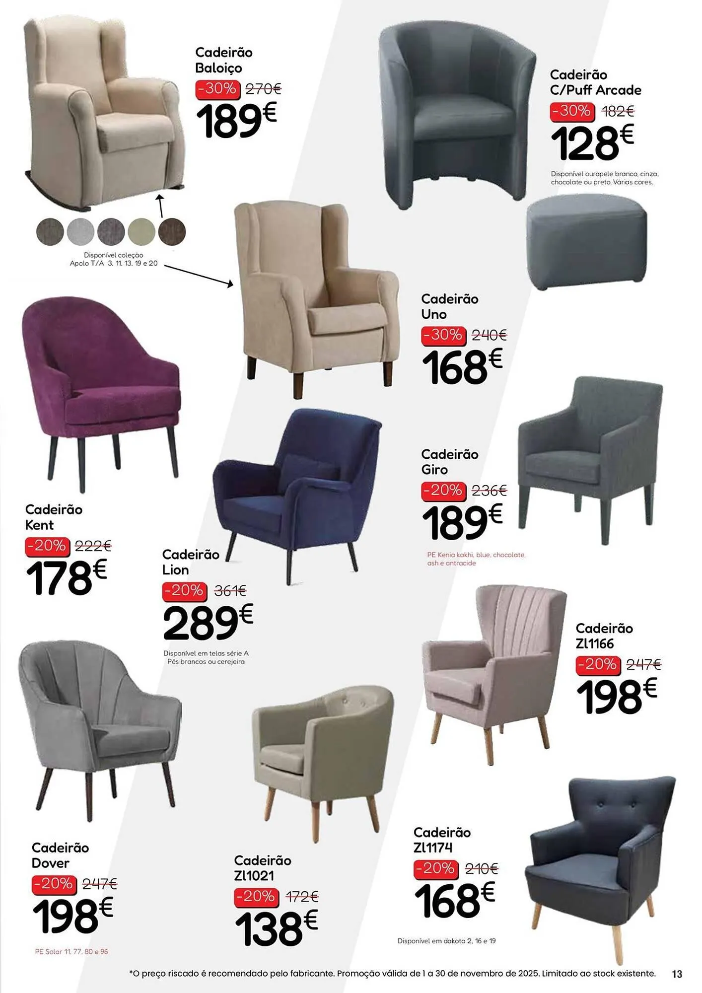 Folheto Folheto Hiper Centro do Móvel de 4 de novembro até 30 de novembro 2025 - Pagina 13