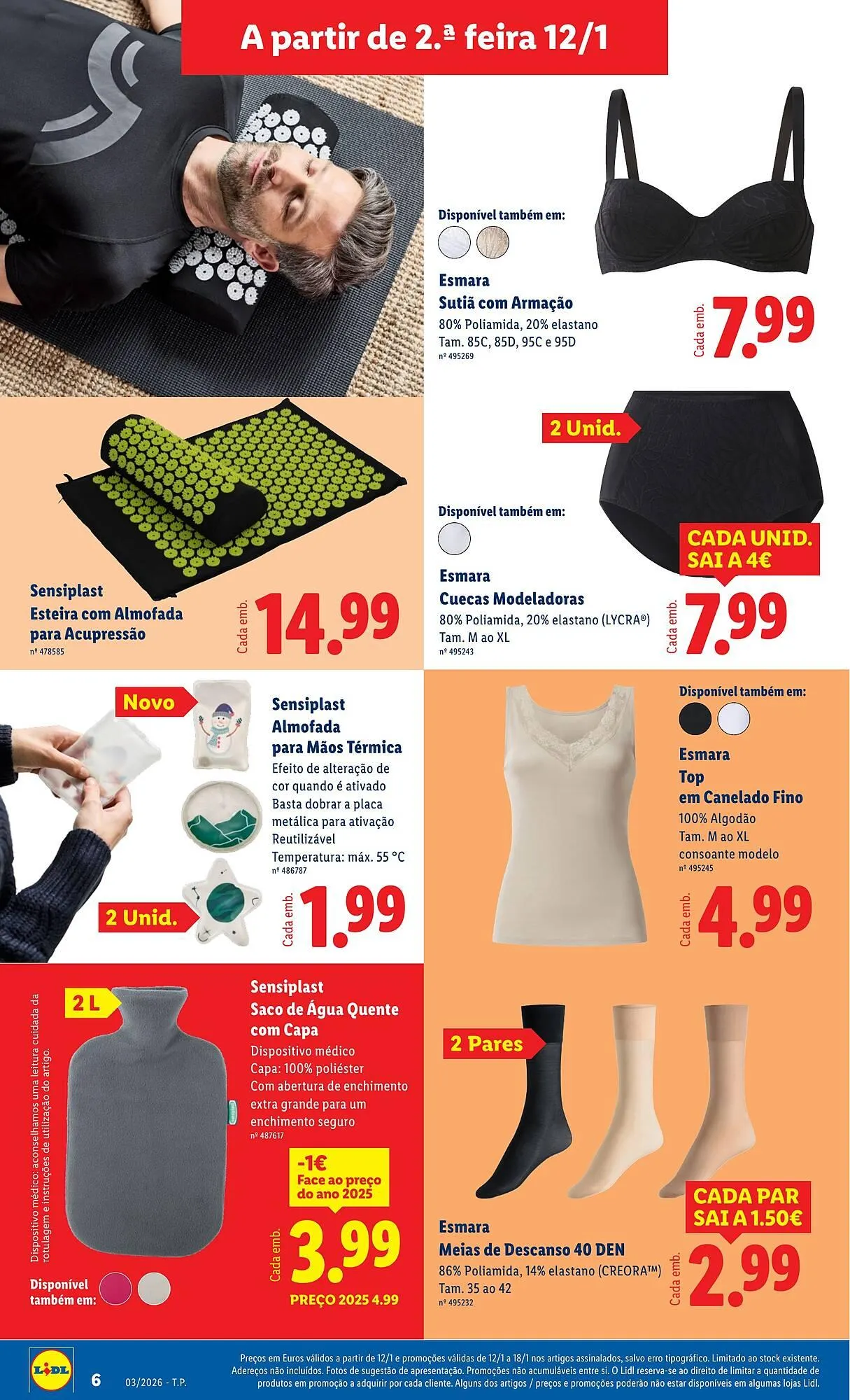 Folheto Folheto Lidl de 12 de janeiro até 18 de janeiro 2026 - Pagina 6