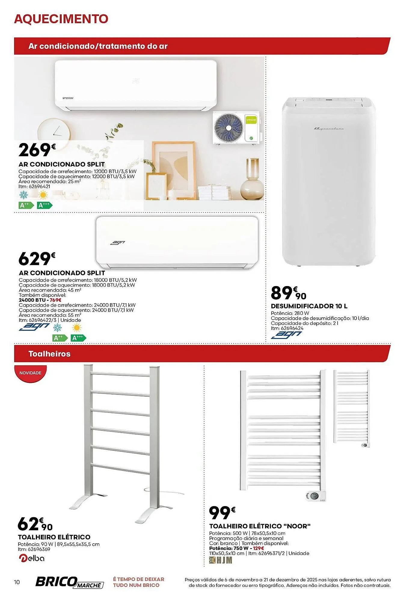 Folheto Folheto Bricomarché de 6 de novembro até 21 de dezembro 2025 - Pagina 10