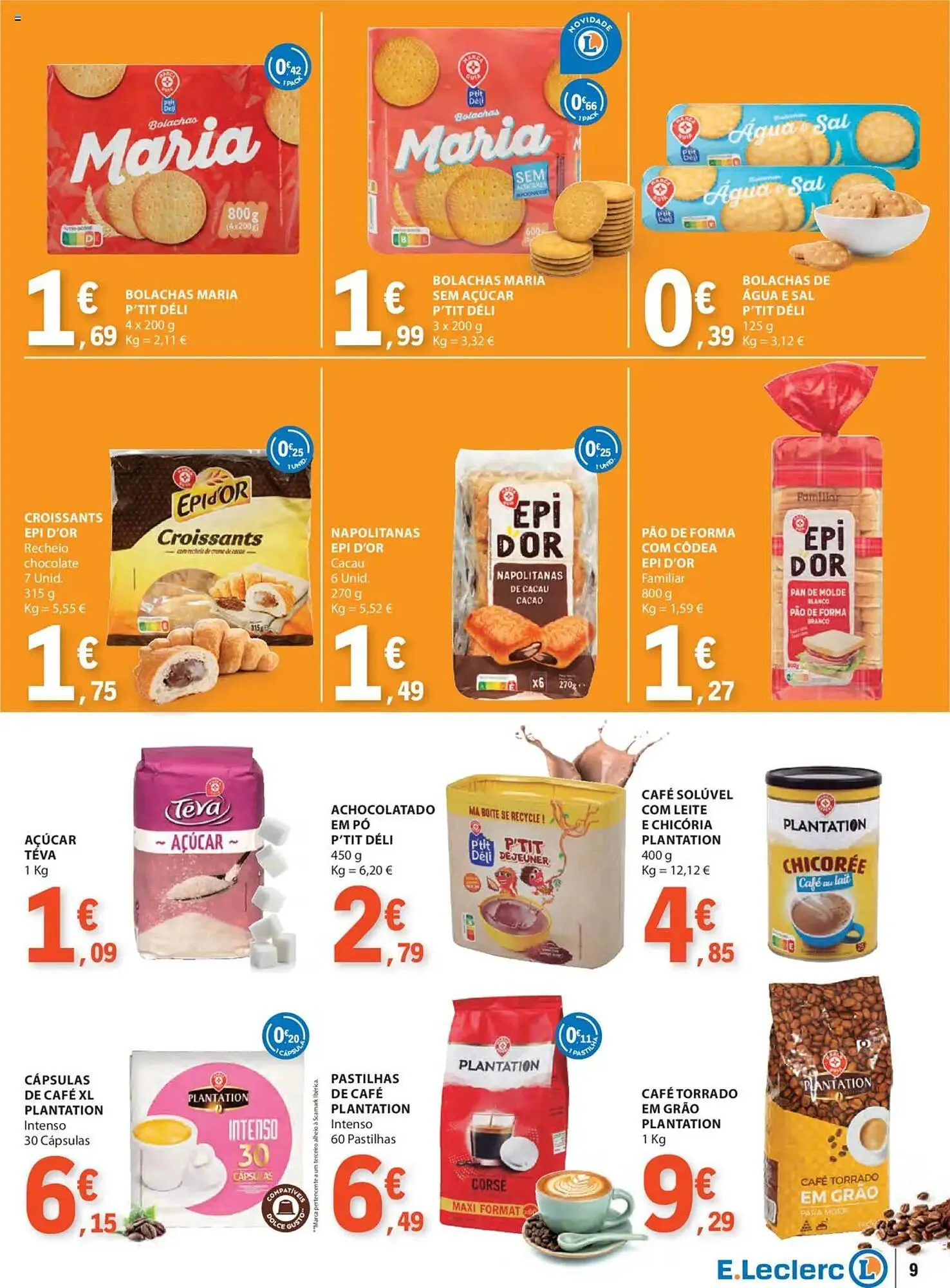 Folheto Folheto E.Leclerc de 18 de março até 30 de março 2025 - Pagina 9