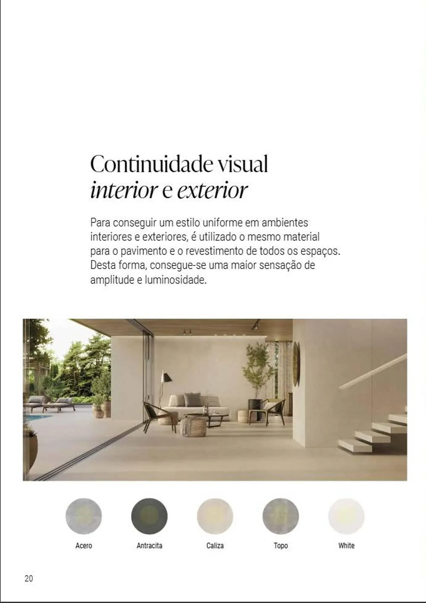 Folheto Folheto Porcelanosa de 7 de fevereiro até 31 de dezembro 2025 - Pagina 20