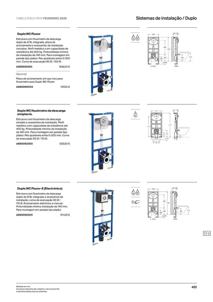 Folheto Soluções de Banho  de 6 de janeiro até 31 de dezembro 2025 - Pagina 493