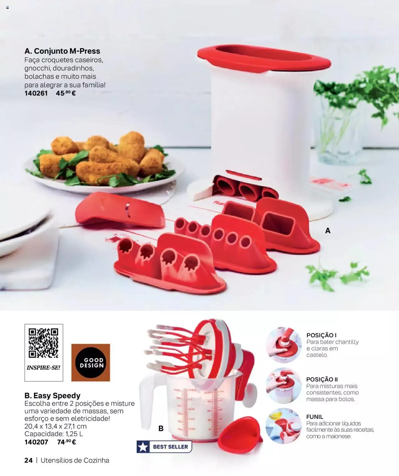 Folheto Tupperware Catálogo de 1 de setembro até 31 de dezembro 2023 - Pagina 24