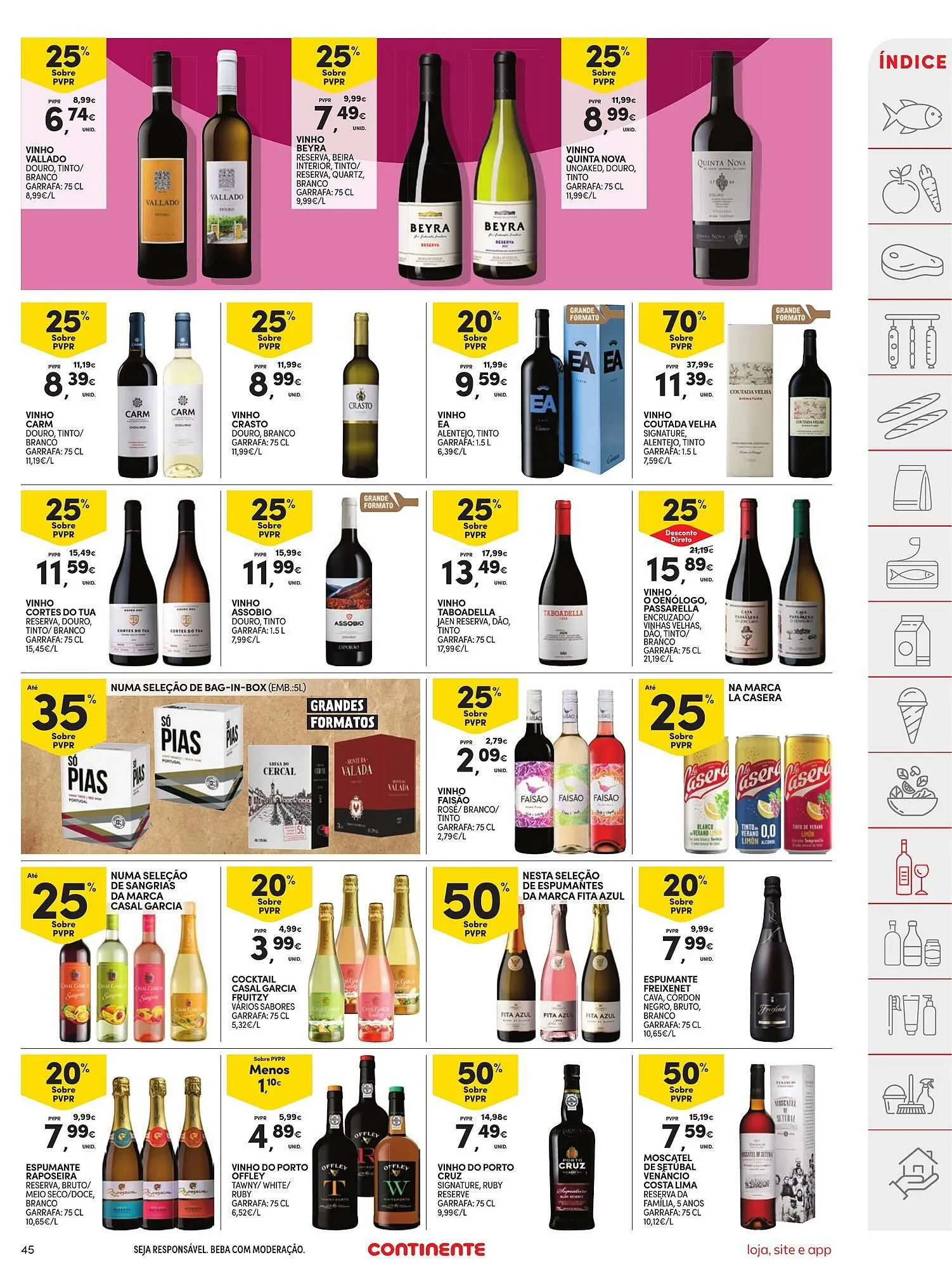 Folheto Folheto Continente de 31 de março até 6 de abril 2026 - Pagina 45