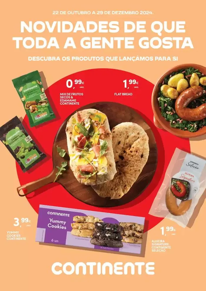 Folheto Novidades de que toda a gente gosta de 23 de outubro até 29 de dezembro 2024 - Pagina 1