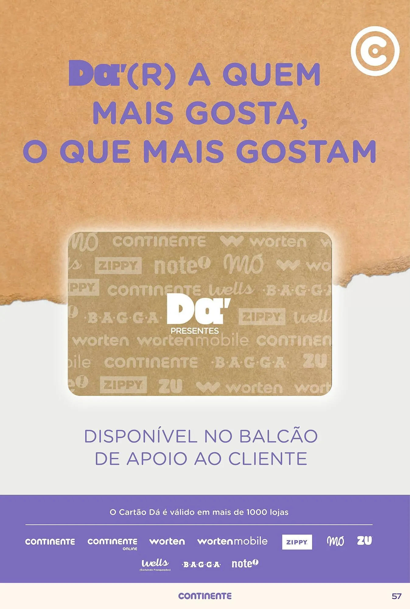 Folheto Folheto Continente de 17 de março até 5 de abril 2026 - Pagina 57