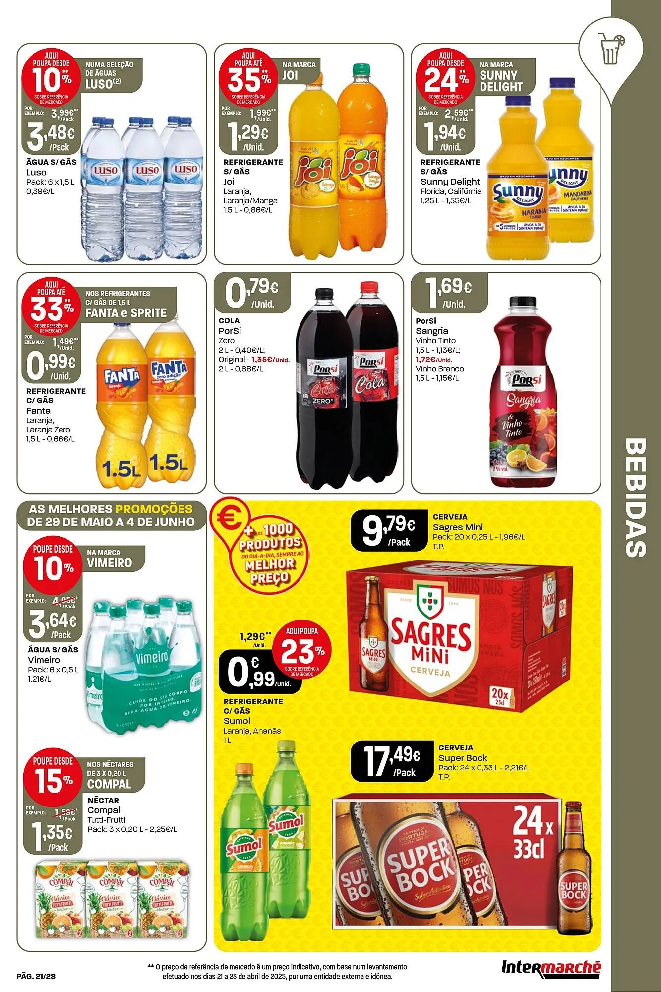 Folheto Folheto Intermarché de 29 de maio até 4 de junho 2025 - Pagina 21