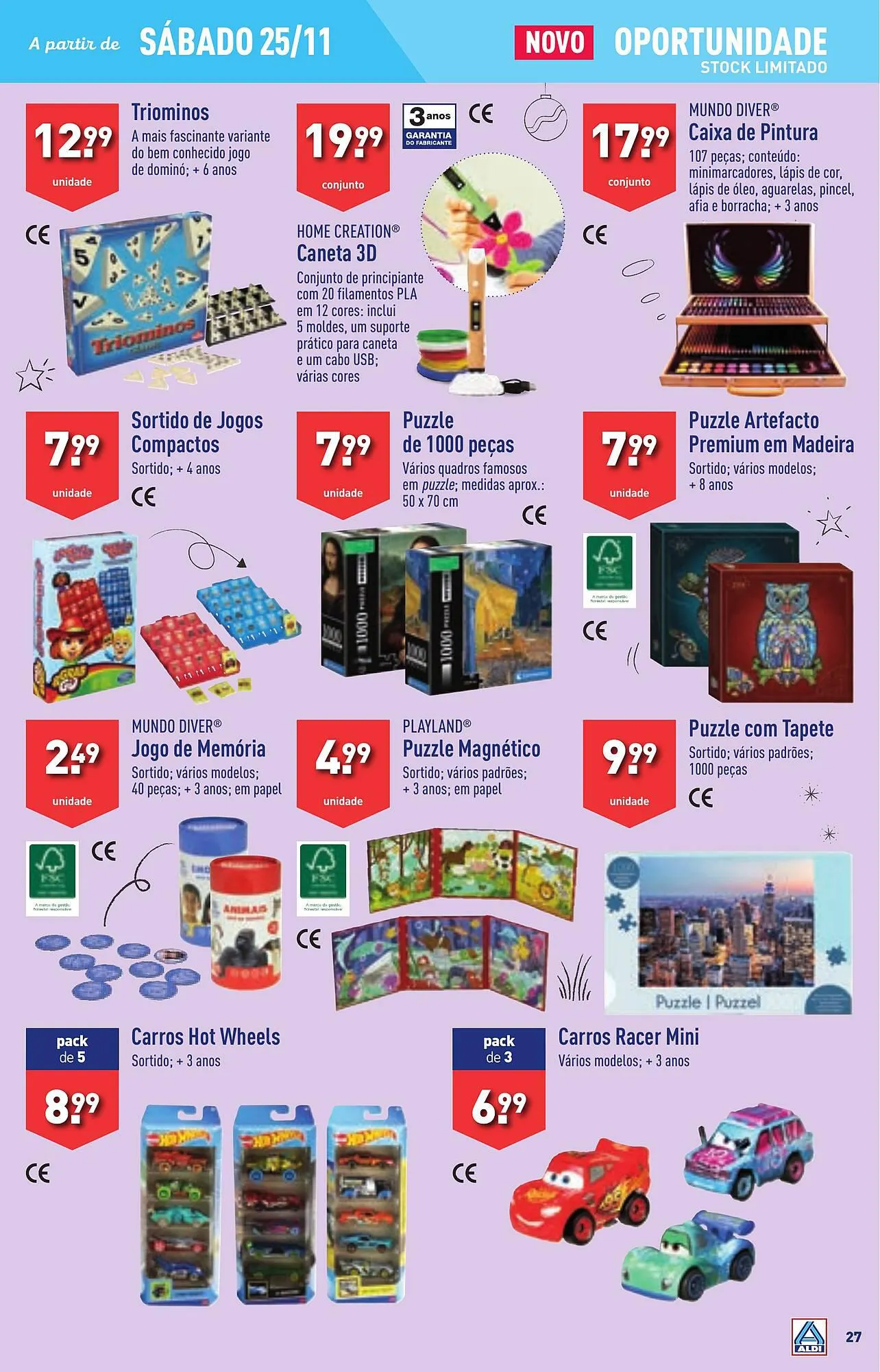 Folheto Folheto ALDI de 22 de novembro até 28 de novembro 2023 - Pagina 27