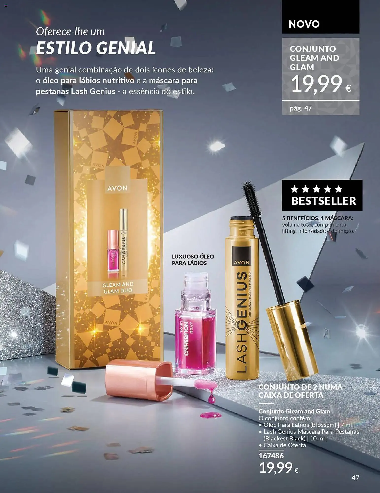 Folheto Catálogo Avon de 1 de dezembro até 1 de janeiro 2026 - Pagina 47